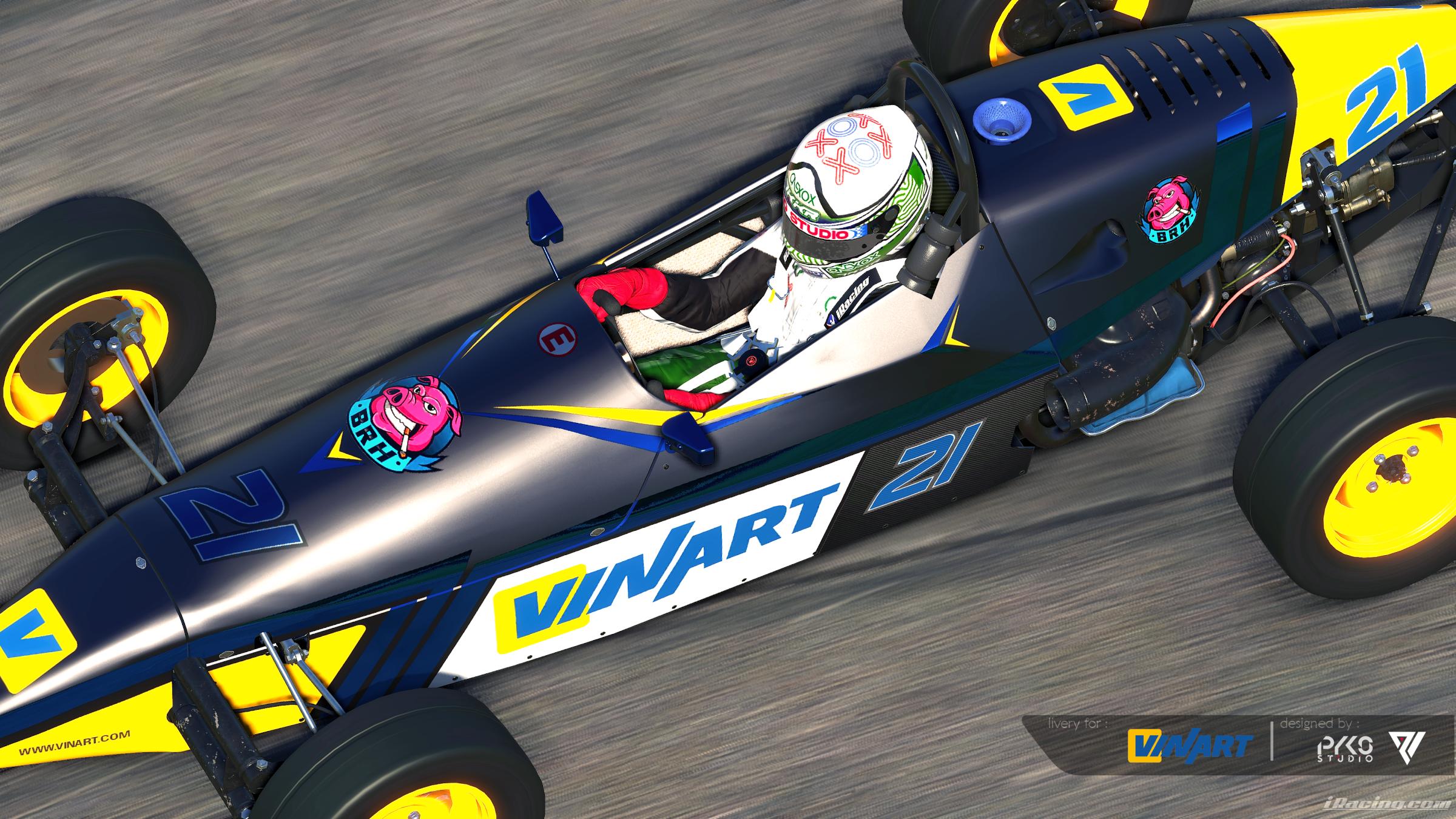 Blue Riddon Roid Hog Vinart.com - Blue Ribbon Hogs FV by Syaiful Ariffin - Trading Paints