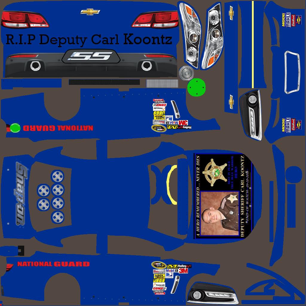 Preview of (ImprovedColor) R.I.P. Deputy Koontz Chevrolet SS by Evan Sedberry