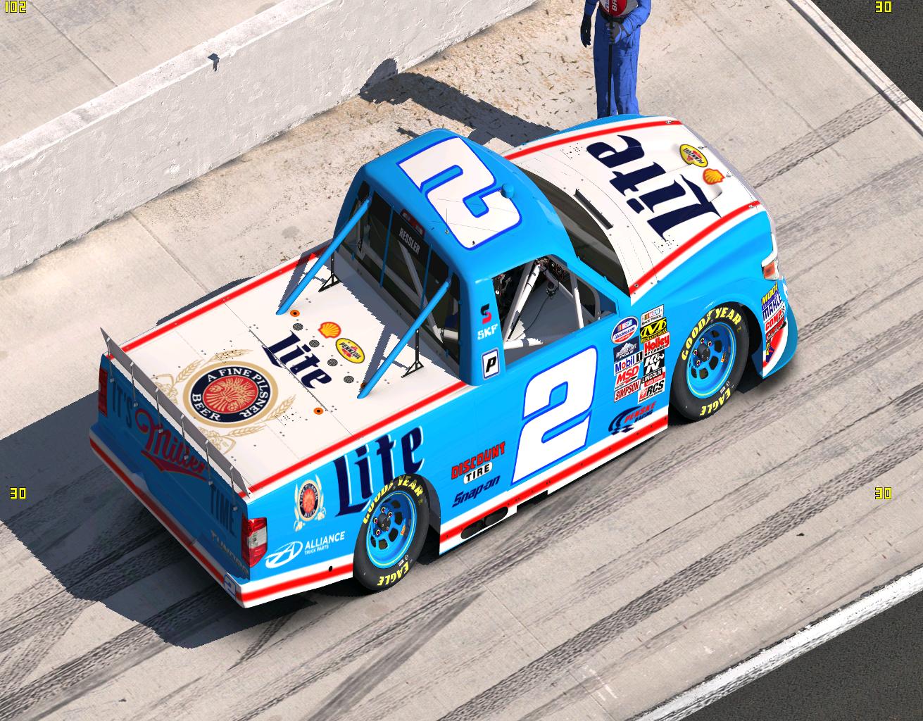 Preview of Miller Lite Blue Tundra by Todd Ressler
