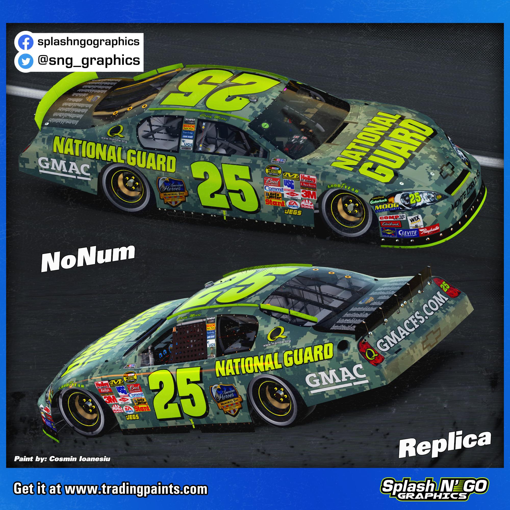 Preview of Casey Mears 2007 National Guard Charlotte NoNum by Cosmin I.