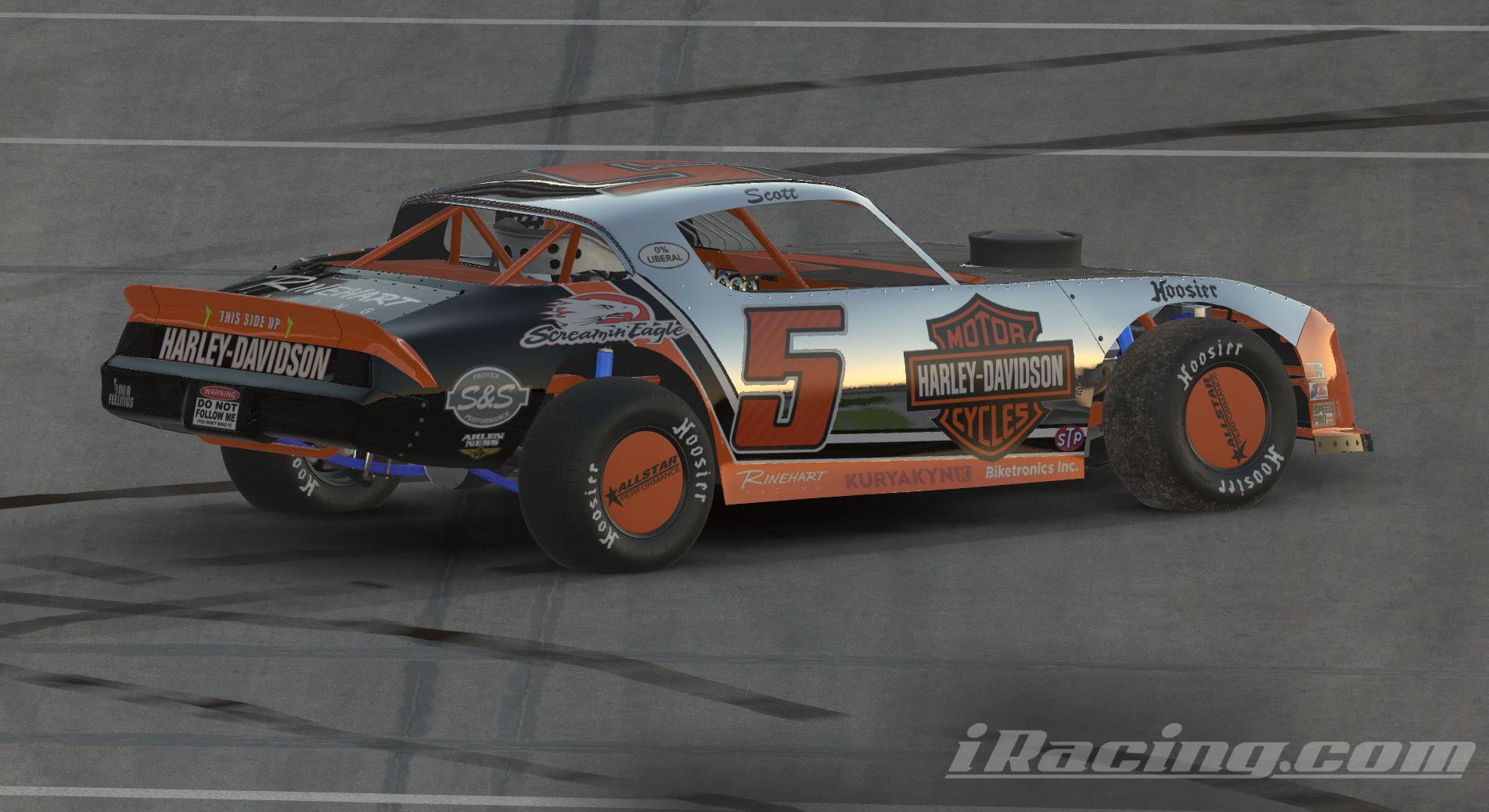 Preview of #5 Harley Davidson Dirt Street Stock by Scott Van Ness