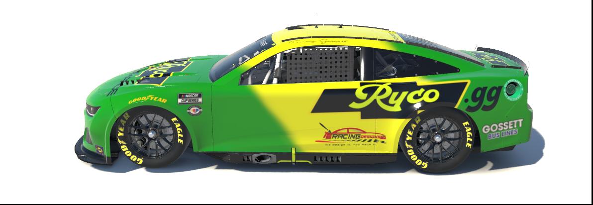 Preview of Tommy Gossett Ryco Performance Cole Trickle Throwback Nextgen (NO NUMBERS) by Rob Evans
