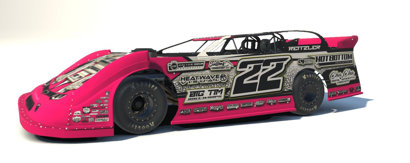 Preview of late model template reitzler 22 pink gold by Jaxson Reitzler