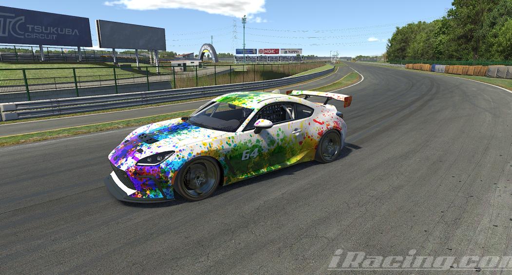 Preview of splat art car GR86 by Max Lesprillier