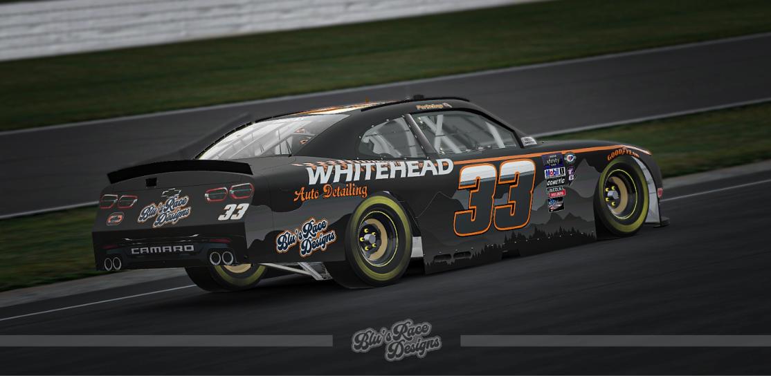 33 Whitehead Detailing Black Mountain Xfinity Camaro by Noah O. Trading Paints