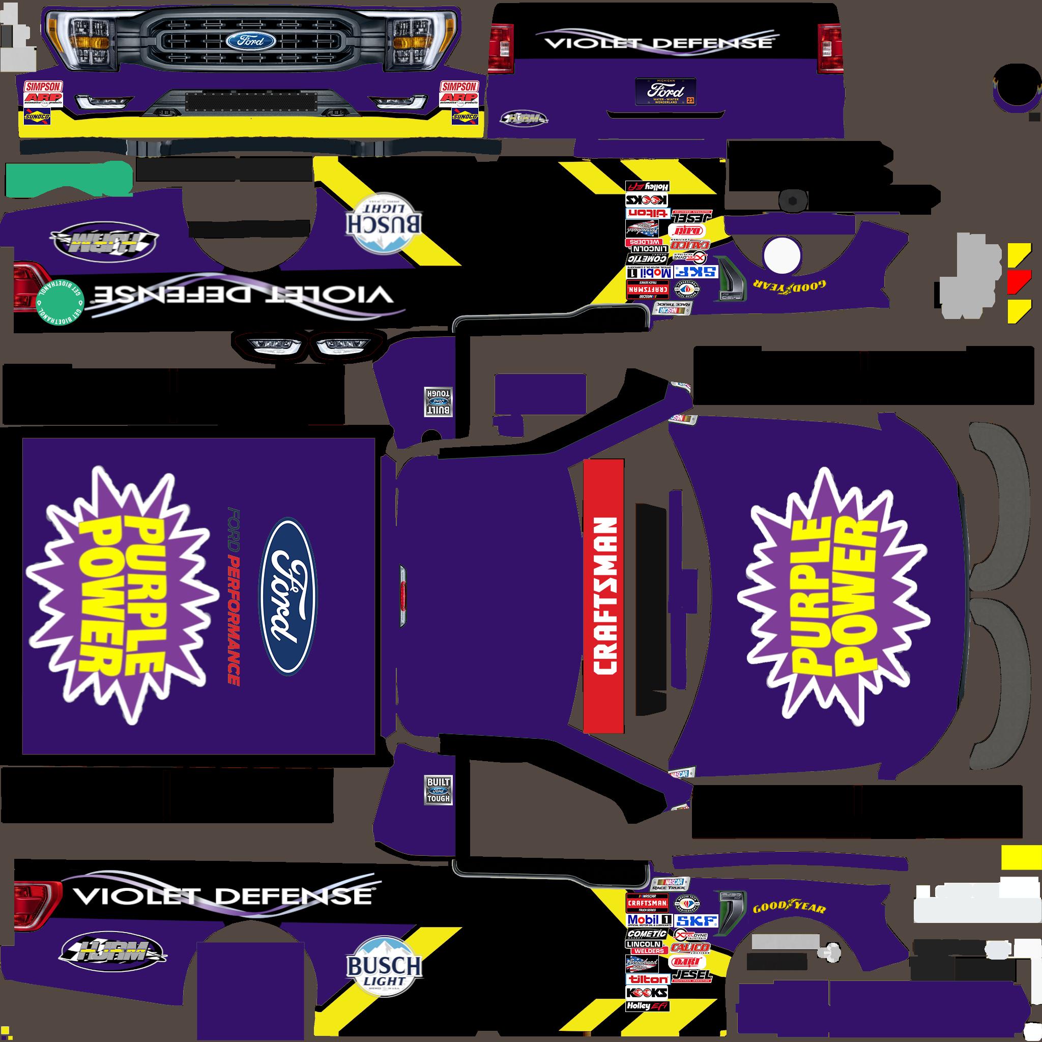 Preview of Violet Defense/Purple Power by Cody W Williams