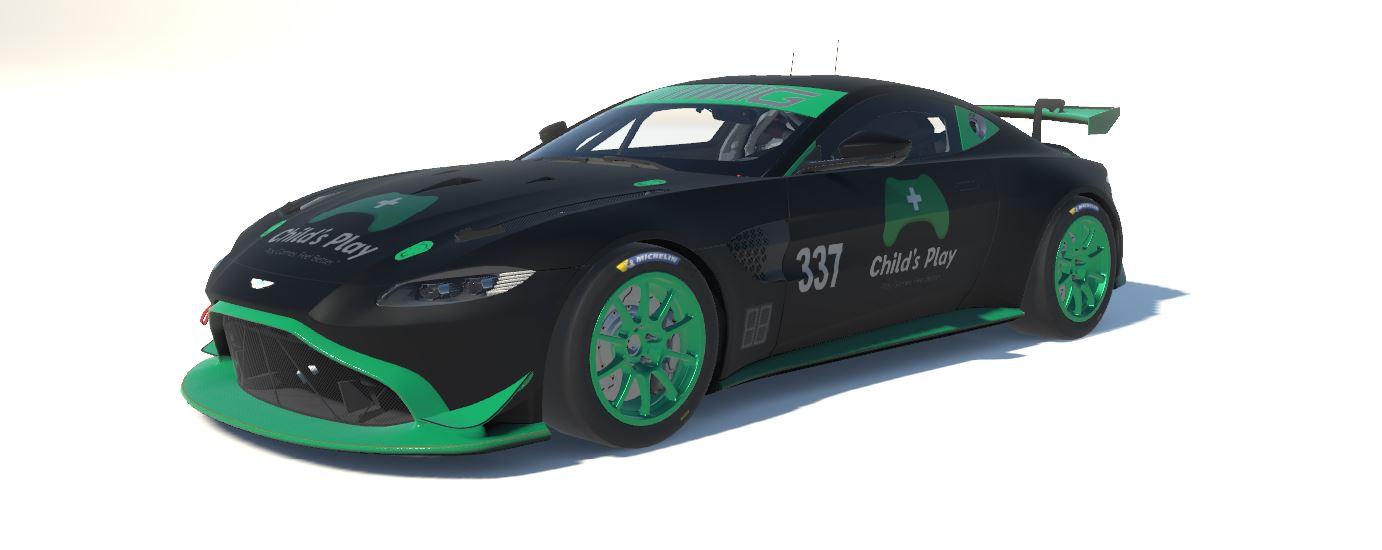 Preview of Gabir Motors PA Racing League Childs Play Charity AMGT4 2023 ed. by Raven J. A.
