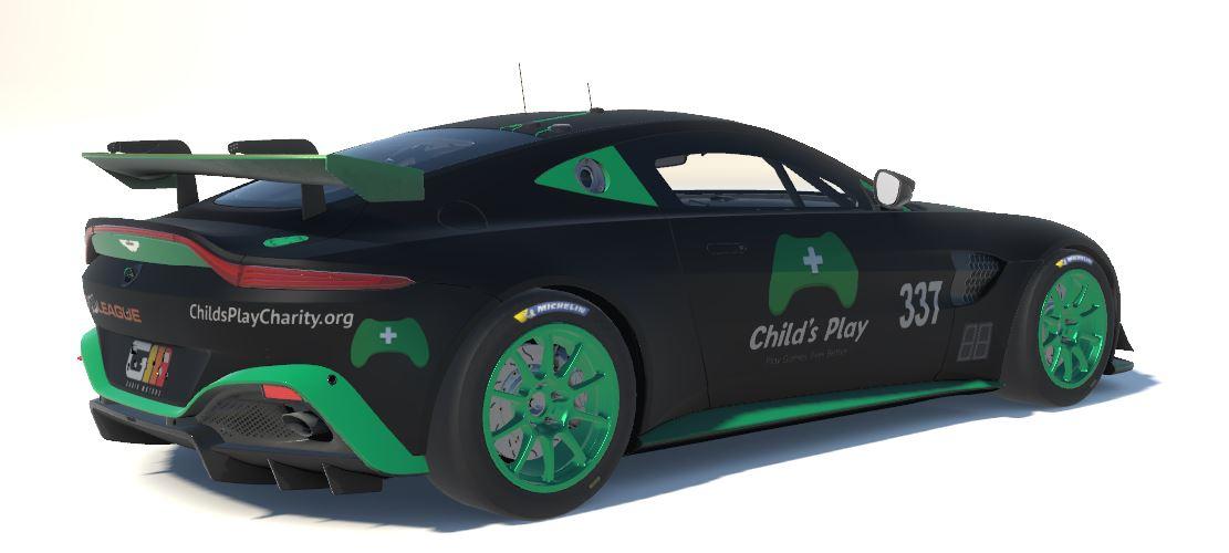 Preview of Gabir Motors PA Racing League Childs Play Charity AMGT4 2023 ed. by Raven J. A.