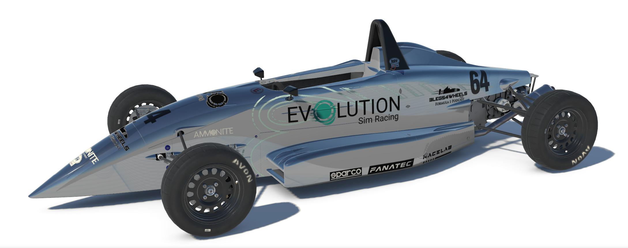 Evo Sim Racing 3L4W - Ray FF16004 Metal by Stephen Evason - Trading Paints