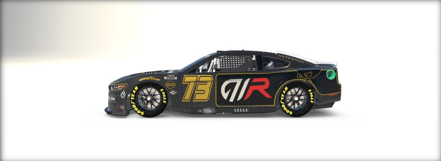 Think Ink Racing 2023 Johansson Agent Ink Racing NASCAR Cup Series Next Gen Ford Mustang ...