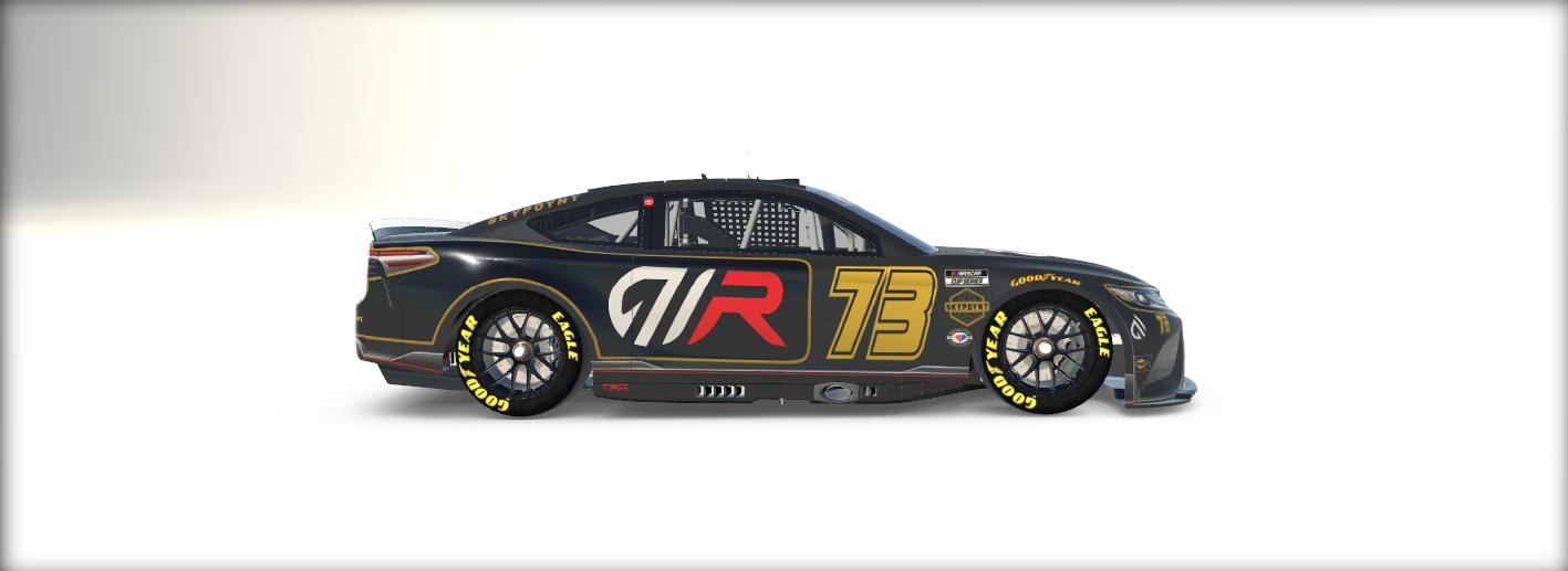 Think Ink Racing 2023 Johansson Agent Ink Racing NASCAR Cup Series Next Gen Toyota Camry ...