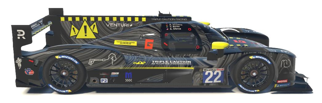 Preview of Triple Caution Racing YELLOW - 2023 Endurance by Milad Wieggers