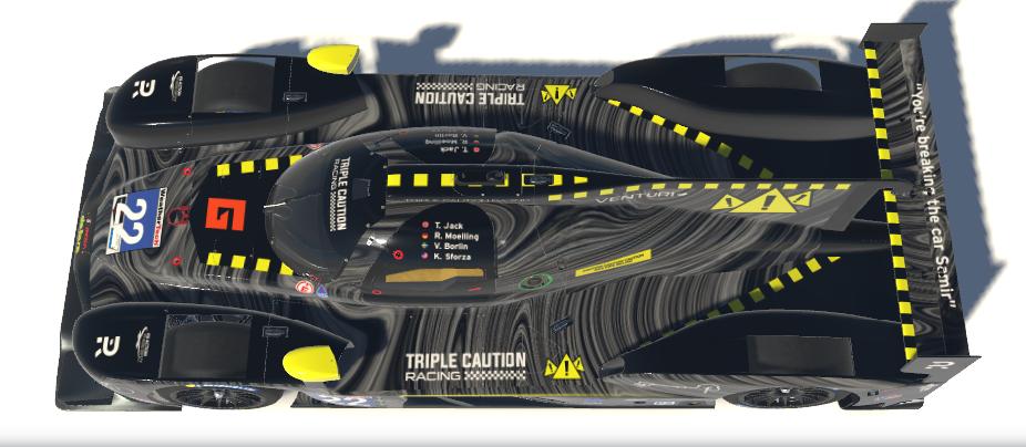 Preview of Triple Caution Racing YELLOW - 2023 Endurance by Milad Wieggers
