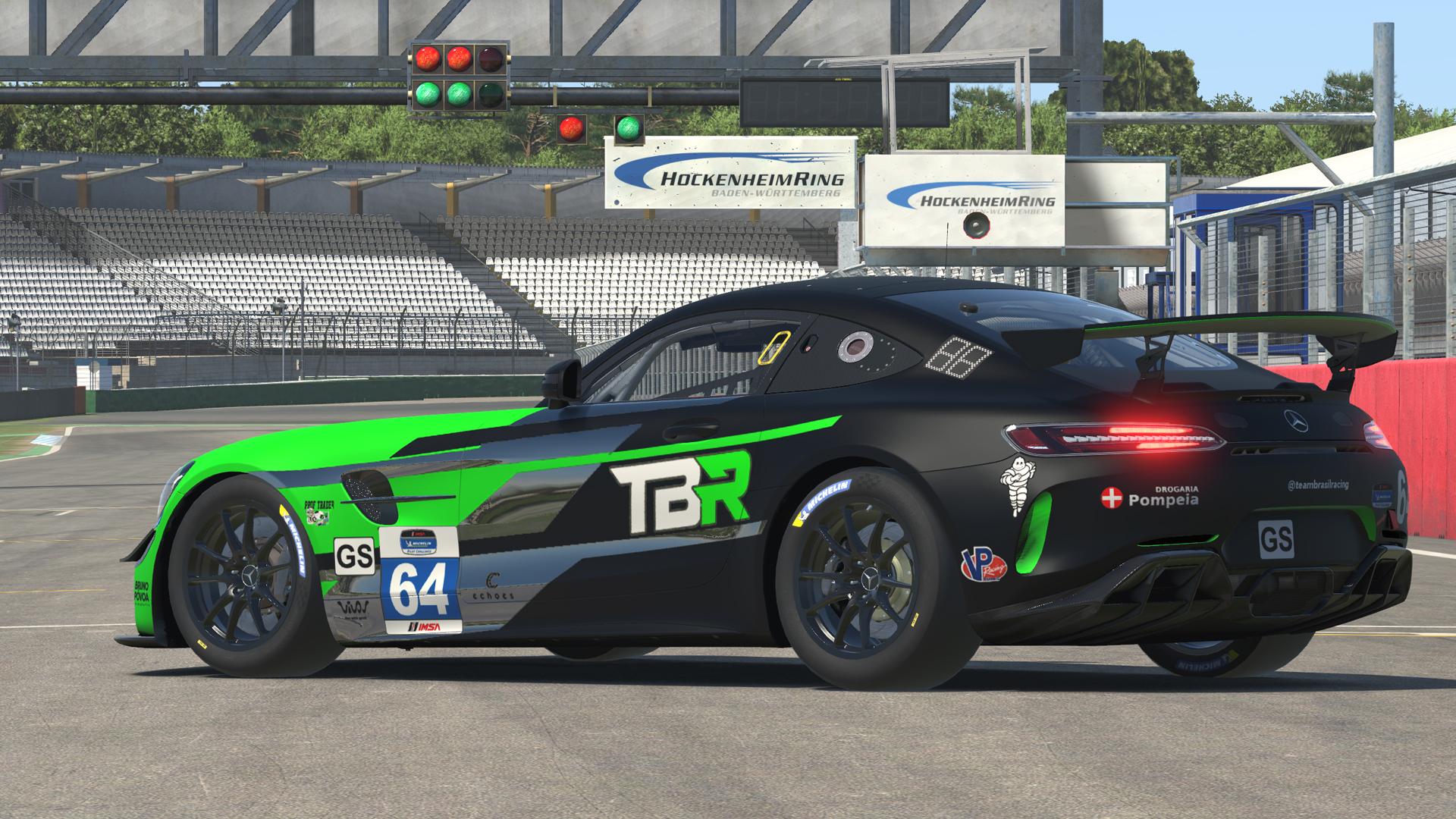 Preview of TBR Mercedes AMG GT4 2023 v2 by Felipe G Oliveira