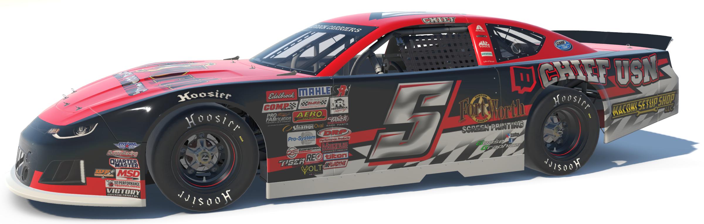Preview of Scott Baker FWSP Chief USN Late Model Stock #5 Camaro by Jon Gutekunst