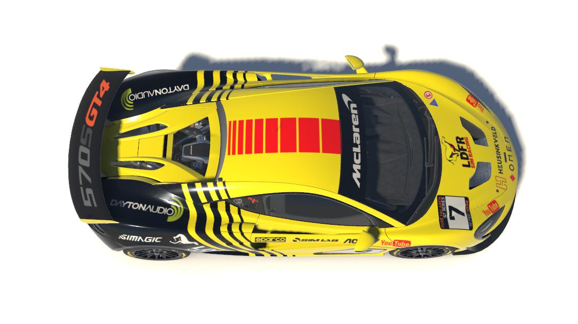 LDFR Sim Racing Official 570S GT4 Livery by Lorenzo Di Francescantonio ...