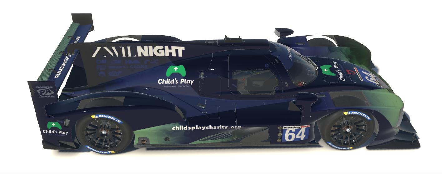 Preview of Anvil Night - Childs Play 2023 IMSA Plates by Daniel Boyle