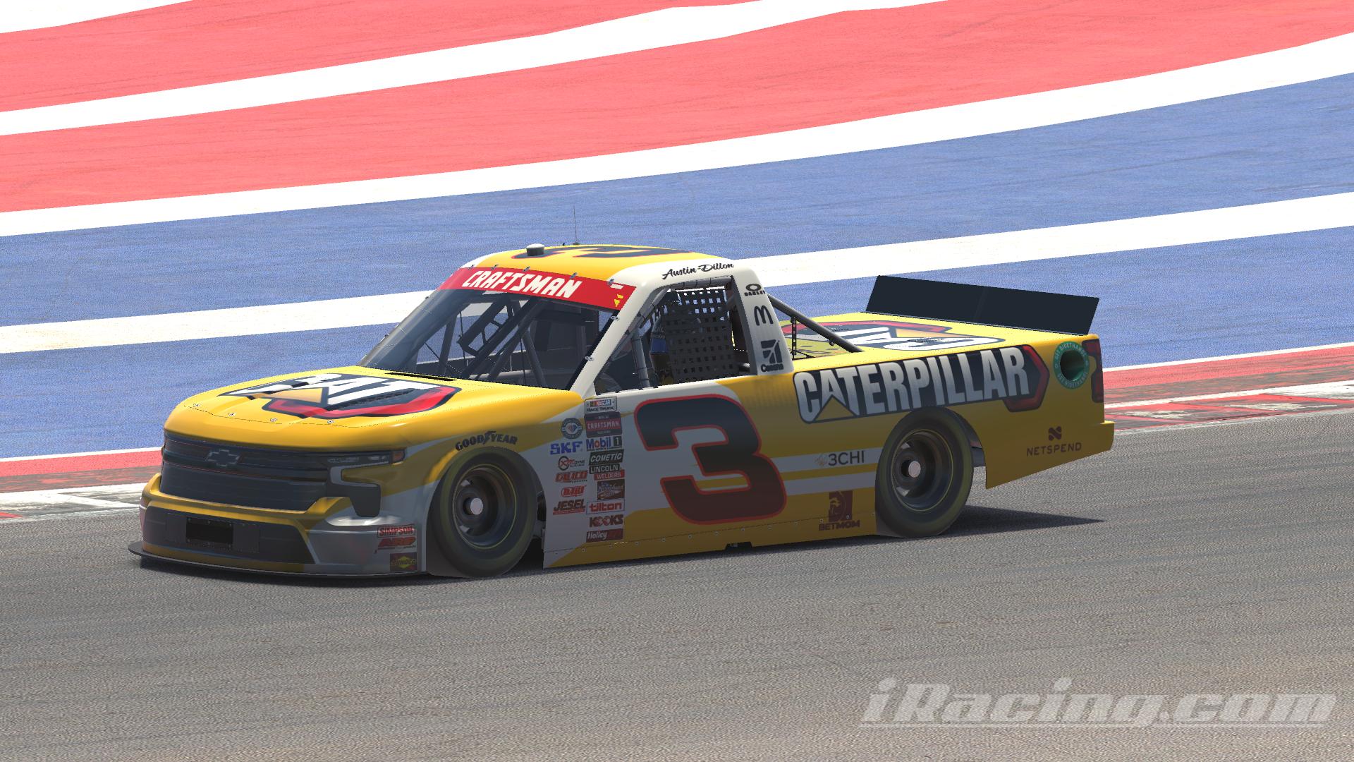 2023 Austin Dillon 3 Blank Caterpillar Silverado Concept By Ardell 2023 austin dillon 3 blank caterpillar silverado concept by ardell