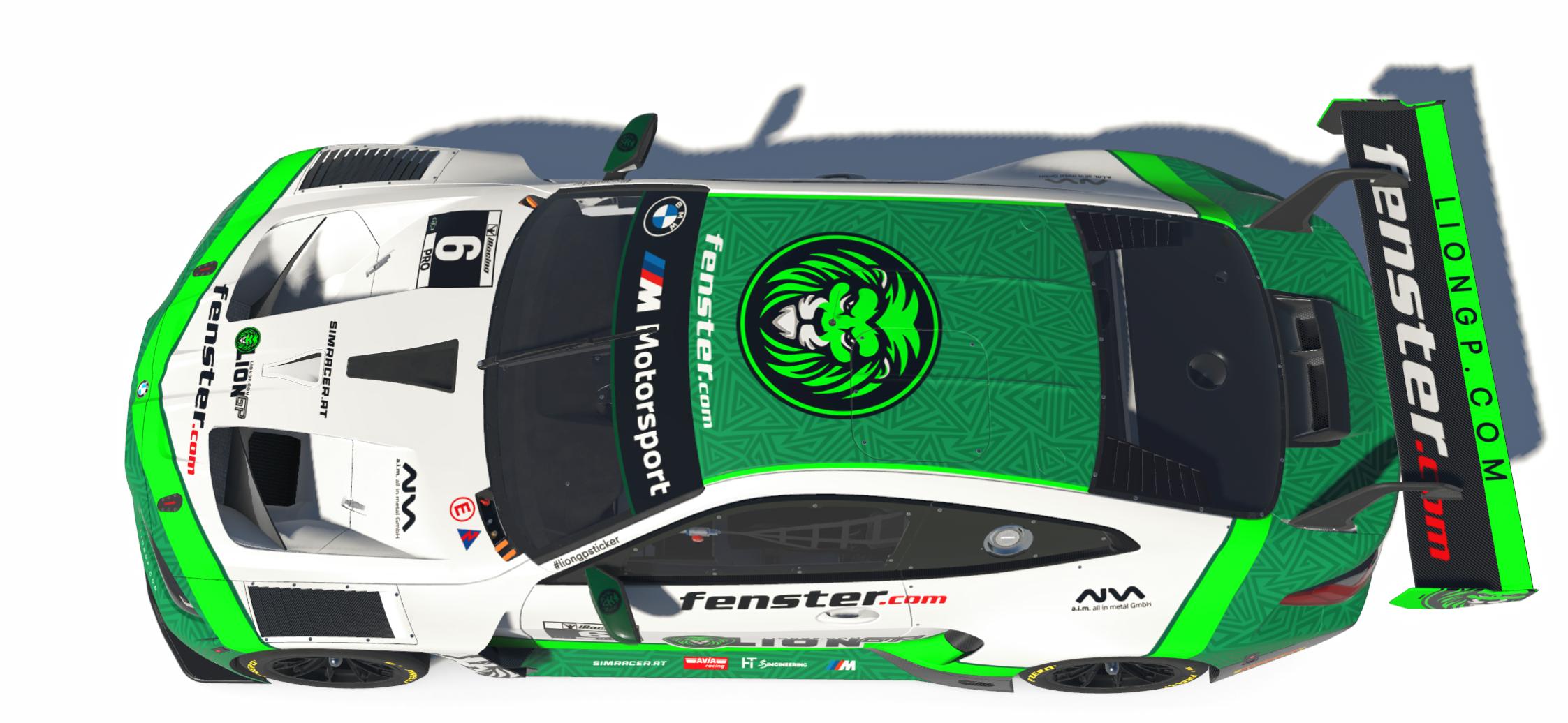 Preview of BMW M4 GT3 - LionGP-fenster.com  - green by Dennis F.