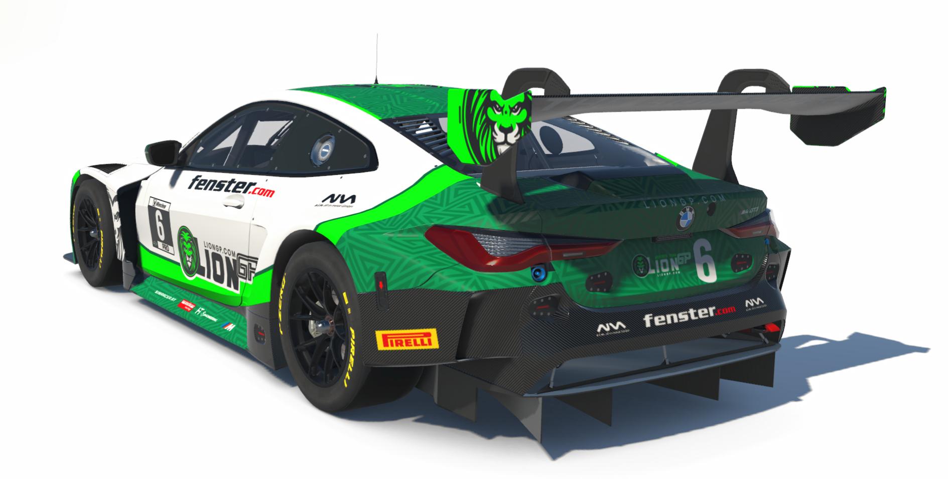 Preview of BMW M4 GT3 - LionGP-fenster.com  - green by Dennis F.