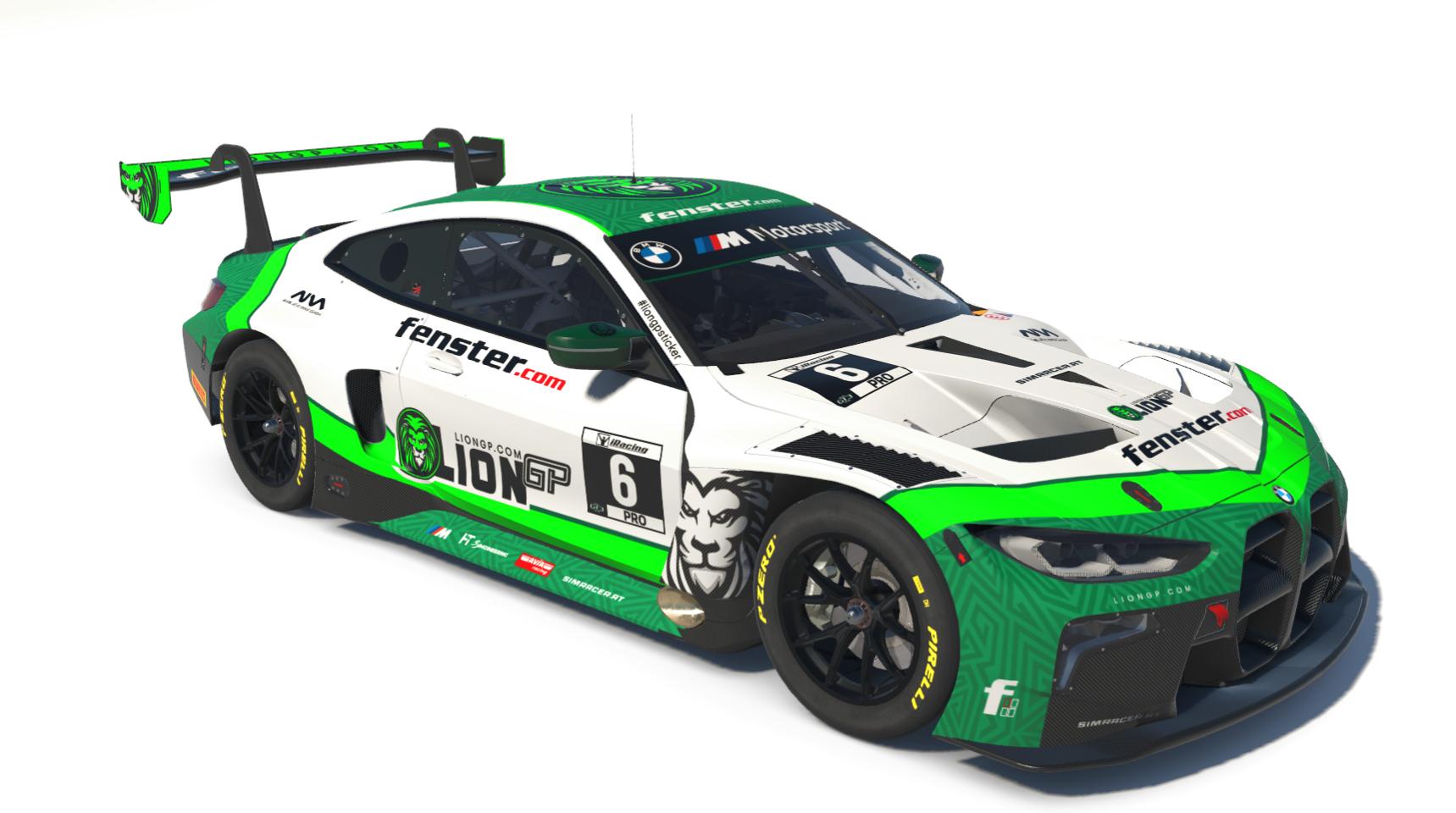Preview of BMW M4 GT3 - LionGP-fenster.com  - green by Dennis F.