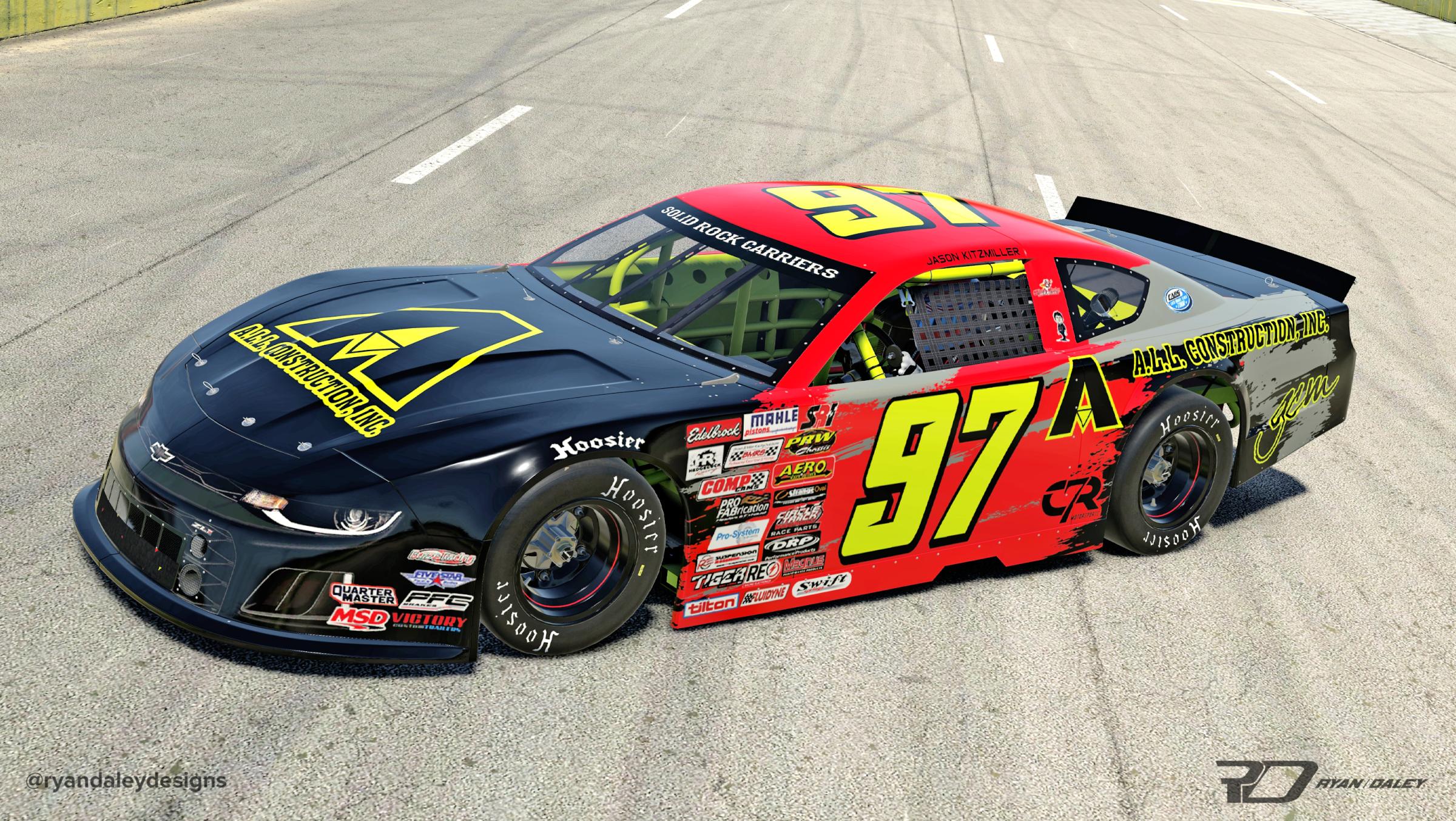 Preview of 2023 #97 Jason Kitzmiller CARS Tour No Numbers by Ryan Daley