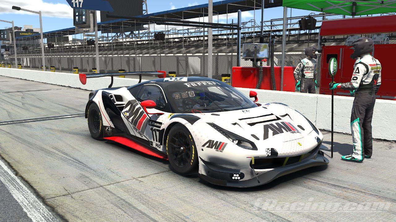 Preview of Ferrari GT3 EVO Awelo by Arturo Romero