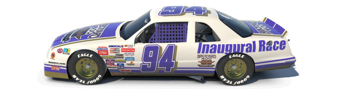 Preview of 1994 Brickyard 400 Commemorative Lumina by Clay Kirchenbauer