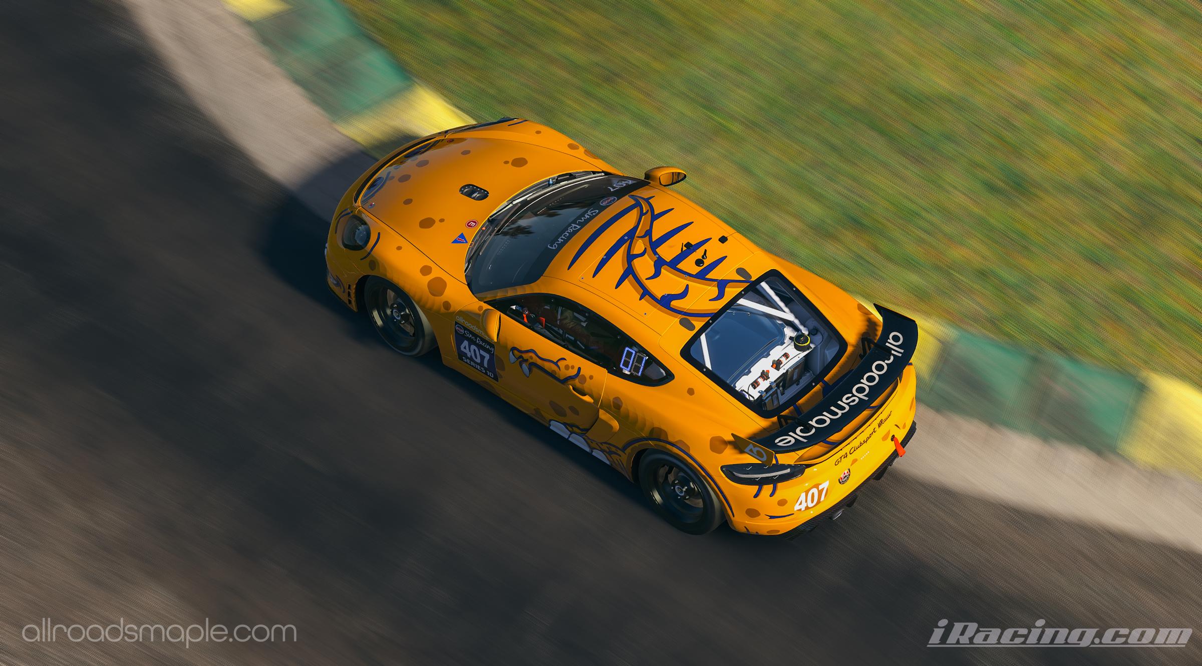 Preview of AO Racing GT4 Clubsport MR awr Signal Yellow by Patryk A.