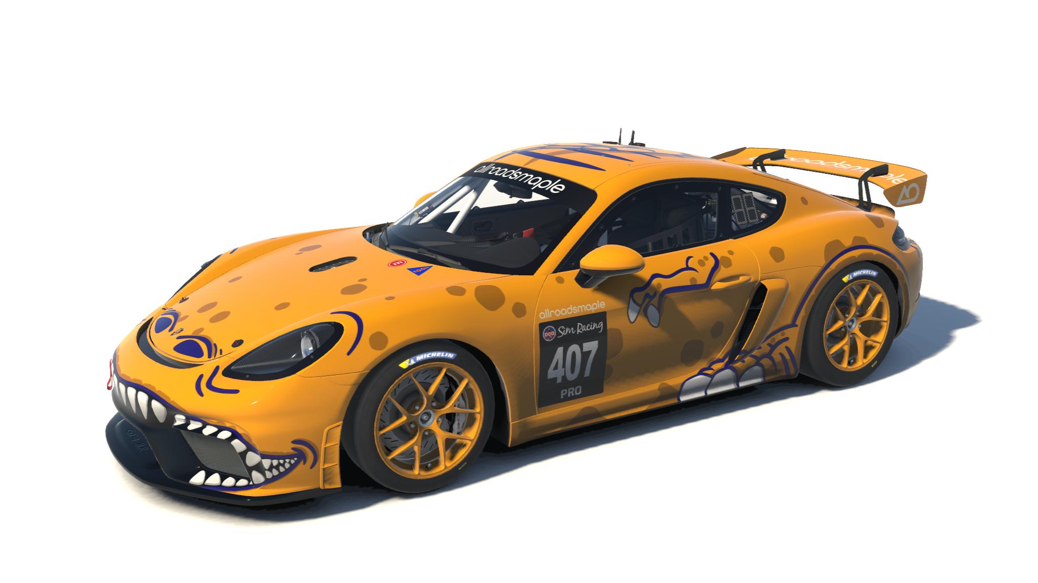 Preview of AO Racing GT4 Clubsport MR awr Signal Yellow by Patryk A.