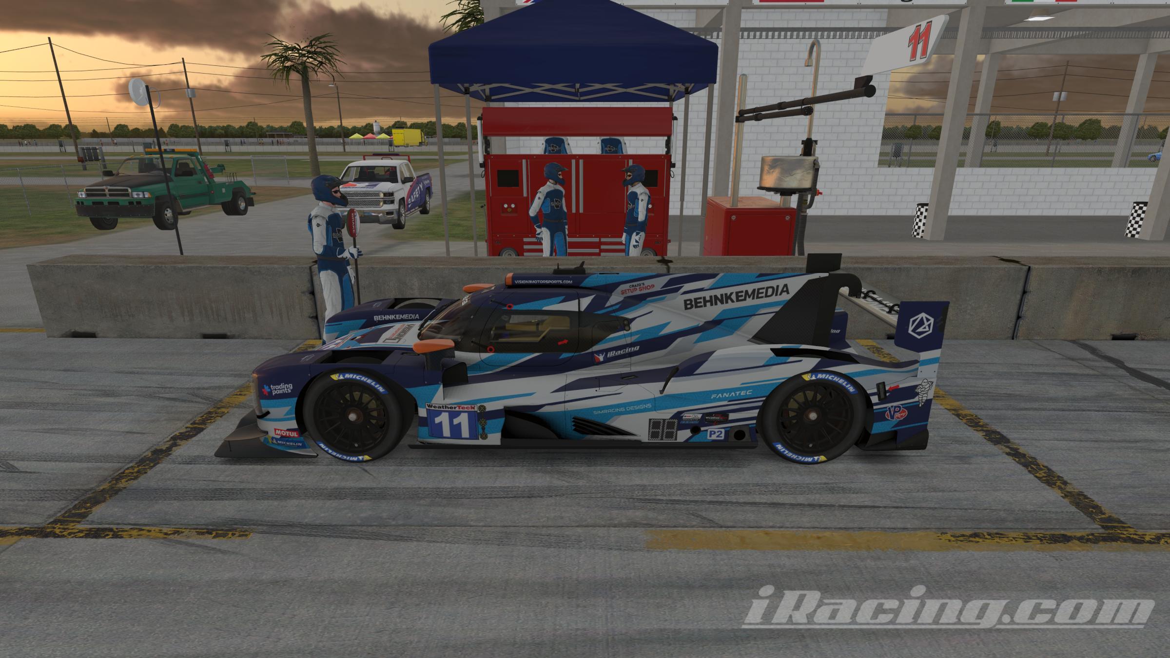 Preview of LMP2 IMSA by Damien Behnke