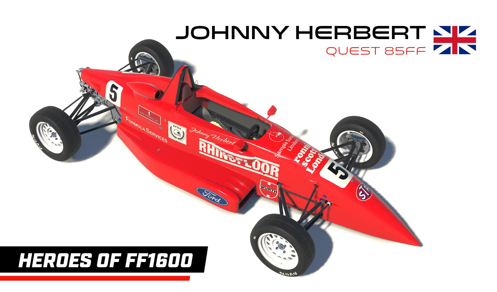 Preview of JOHNNY HERBERT QUEST 85FF by David Roberts