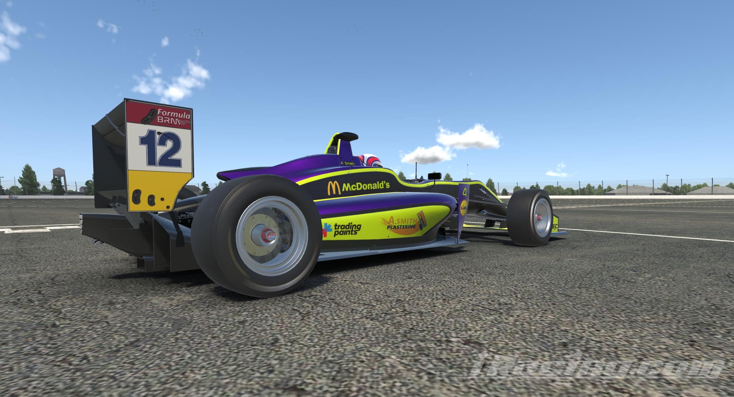 A. Smith Plastering Racing - Formula BRM by Billy Mann - Trading Paints