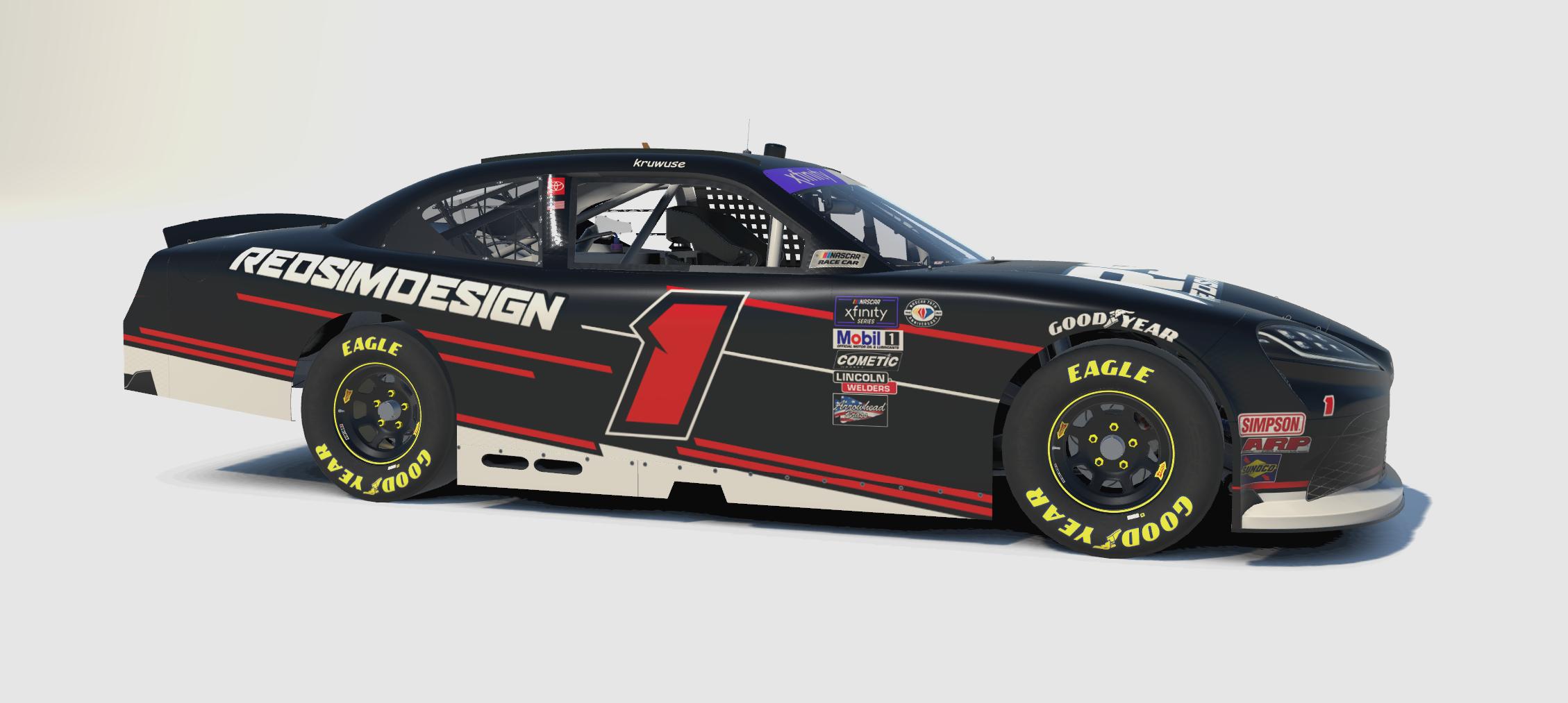 Slide Jawb version of the Kruse Auto Racing 2020 Primary throwback by