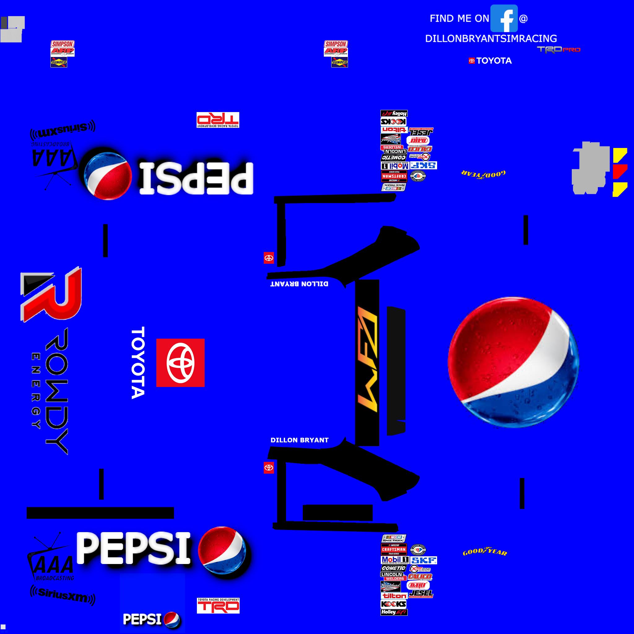 Preview of CHROME PEPSI TUNDRA by Dillon Bryant