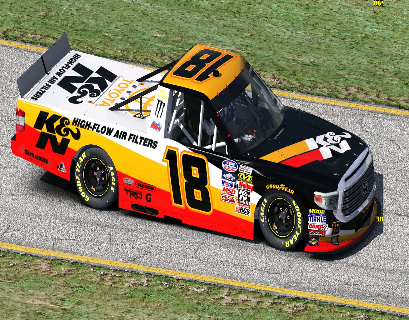 Knn Racing K&N Tundra by Todd Ressler - Trading Paints
