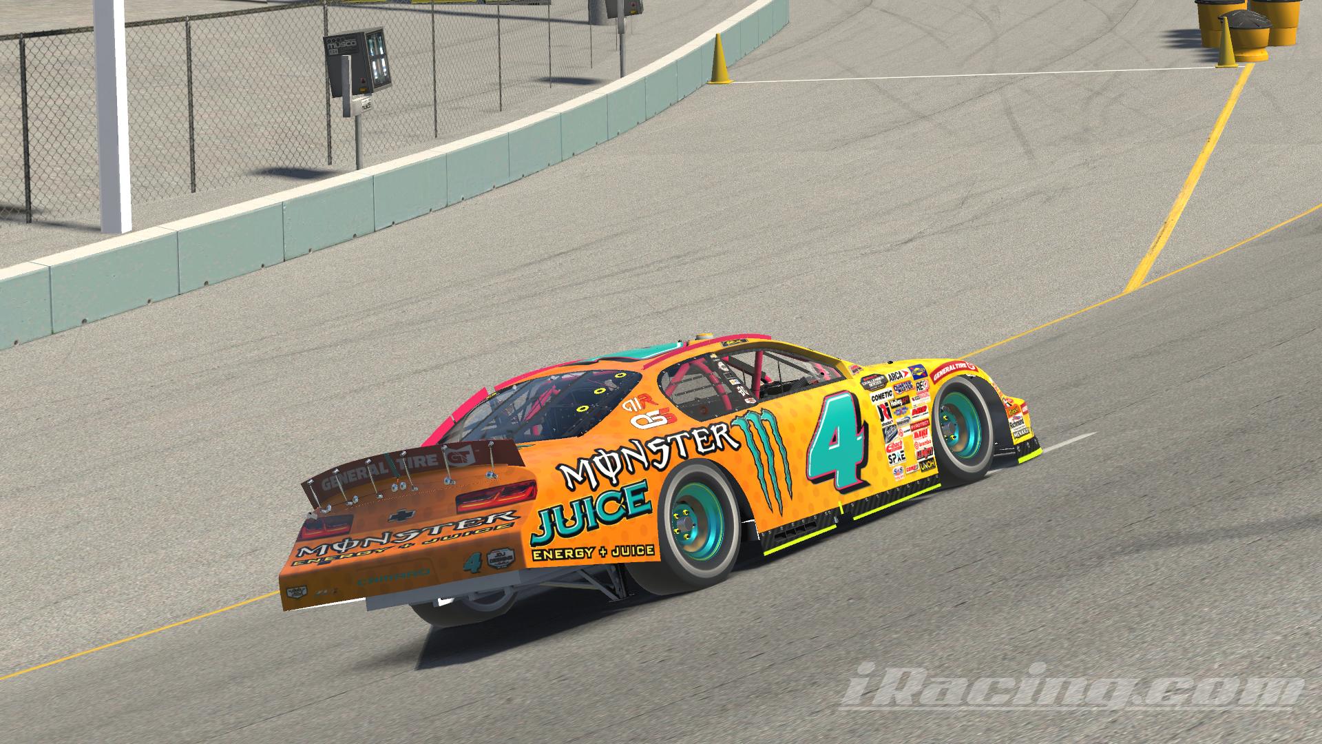 Preview of Monster Juice Khaotic #4 JDJ Motorsports Arca/Gen4 Camaro by Domenic Previte