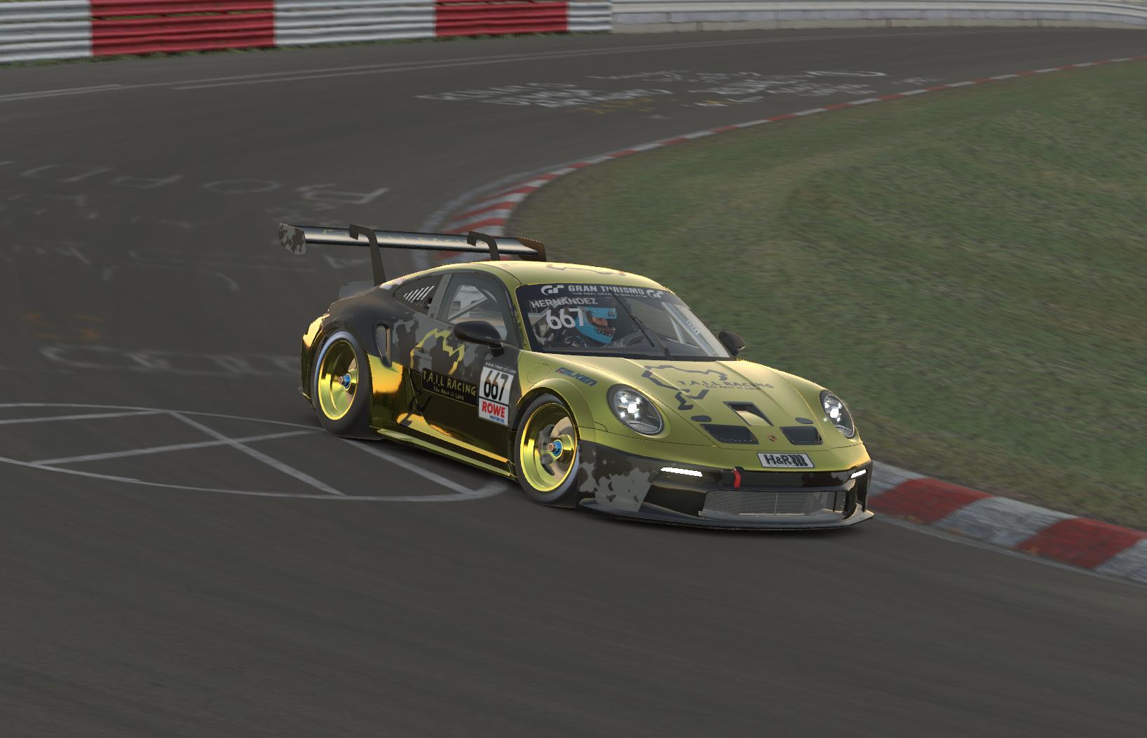 Preview of TAIL racing ring runners - Gold by Dave Hernandez