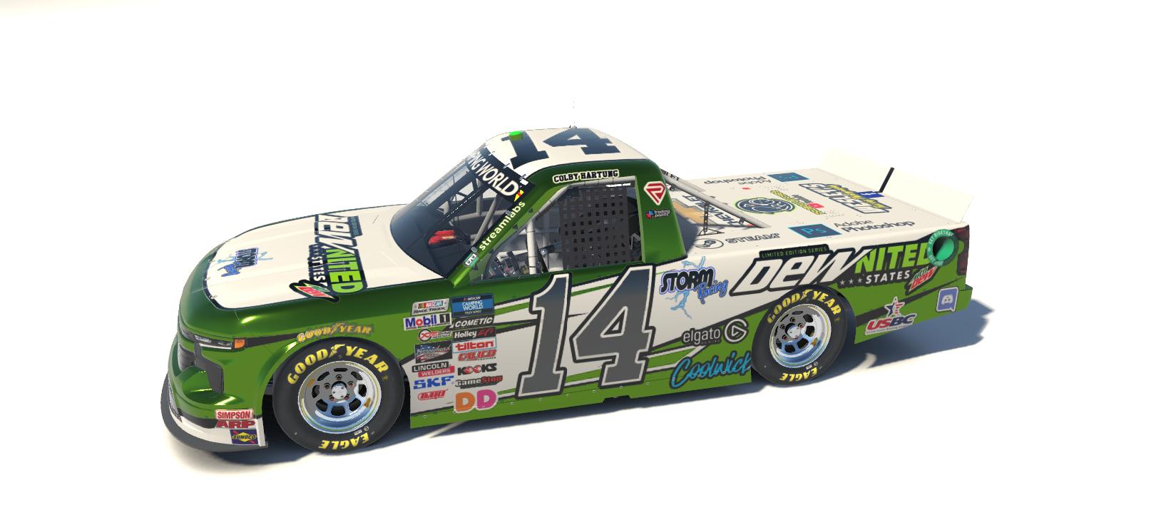 #14 Colby Hartung STORM Racing Chevy Truck - DewNited by Wesley Strait ...