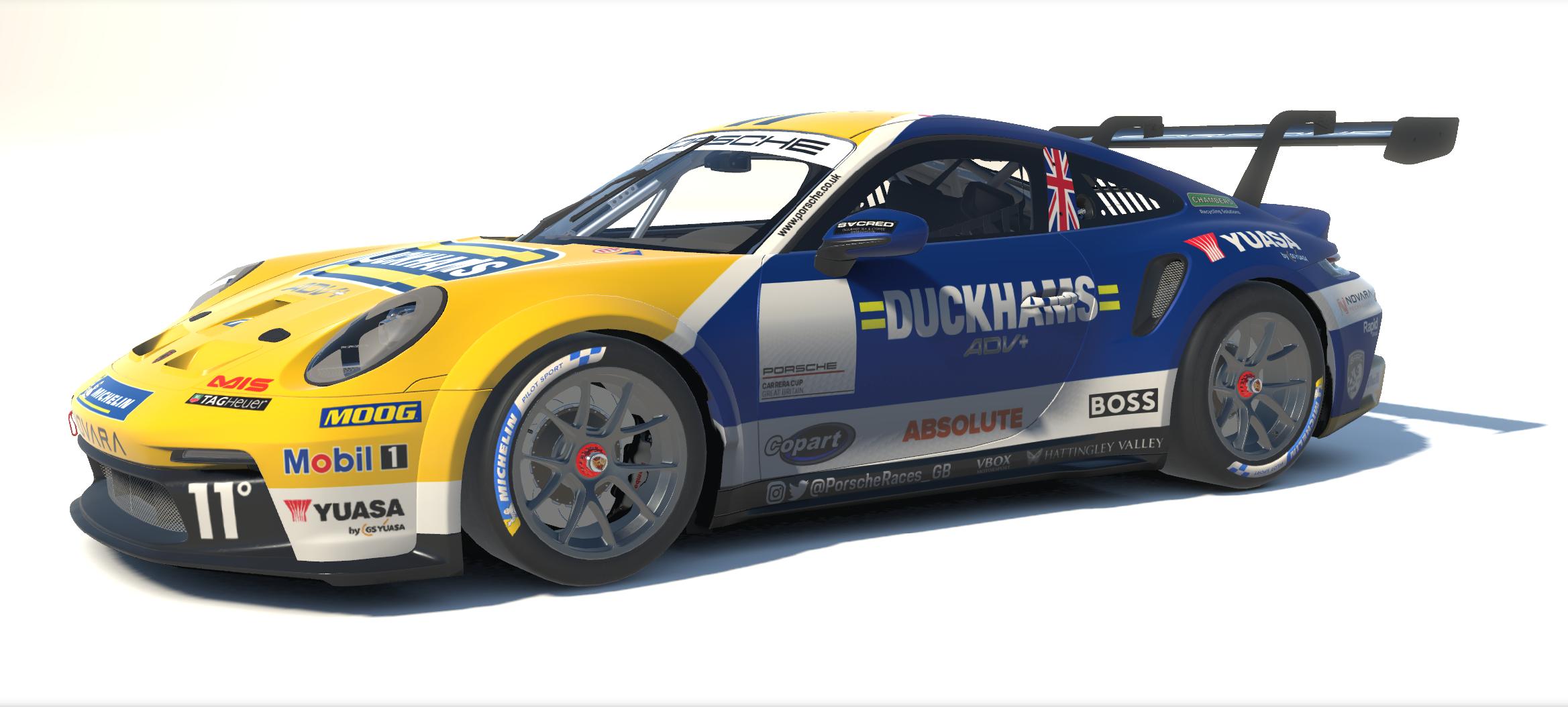Preview of Harry Foster - Team Parker Racing - Porsche Cup GB 2023 by Stephen Haley