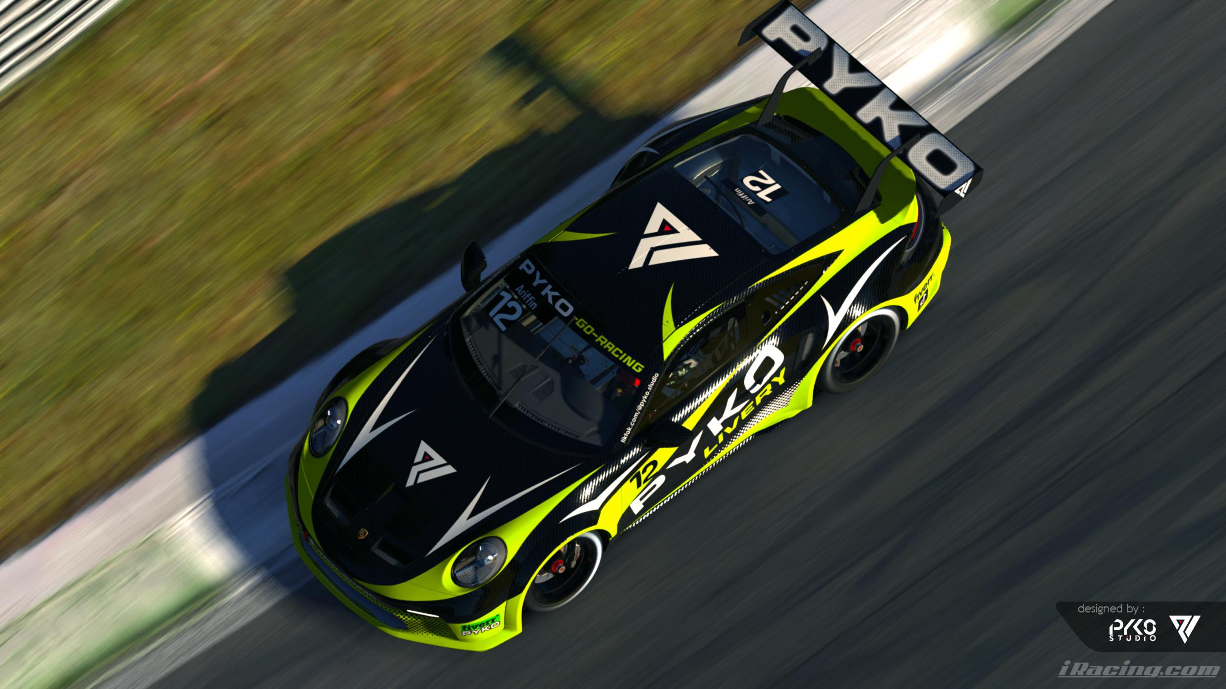 Preview of P992 Fiverr TikTok Pyko Livery by Syaiful Ariffin