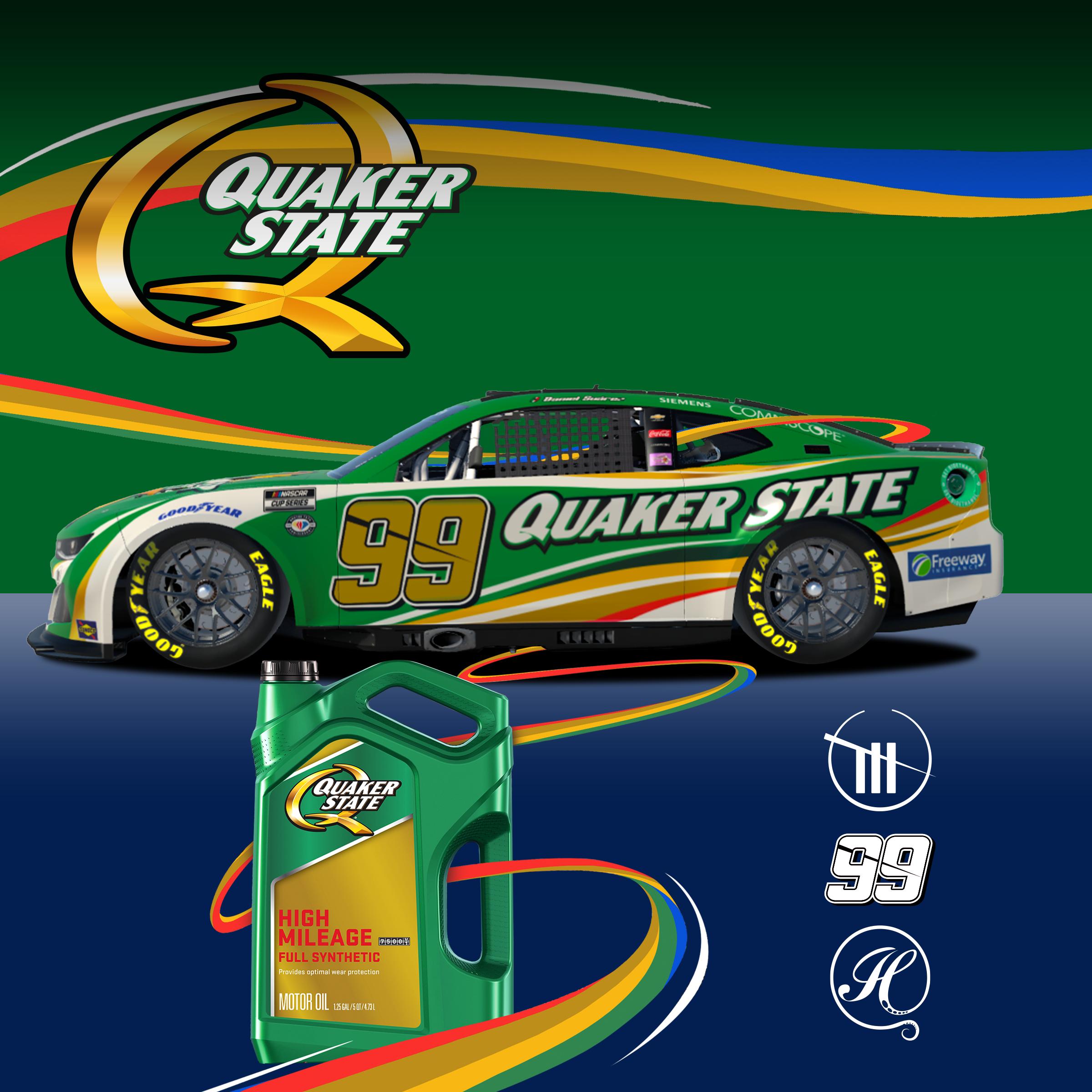 Preview of 2023 Daniel Suarez Quaker State Camaro No Num by Brantley Roden
