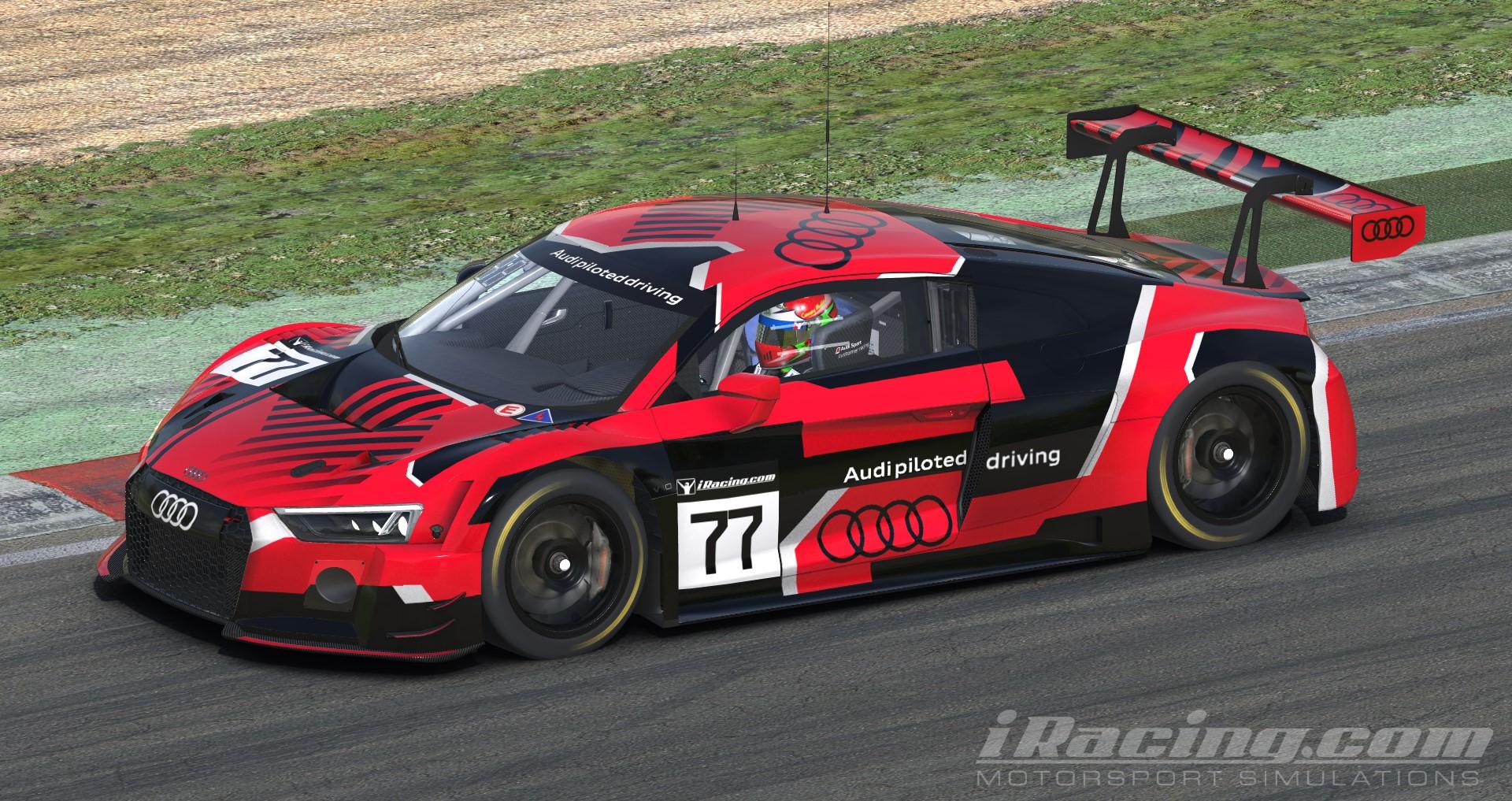 Preview of Audi Assisted Driving Audi R8 LMS GT3 Red version by Carl Heighes