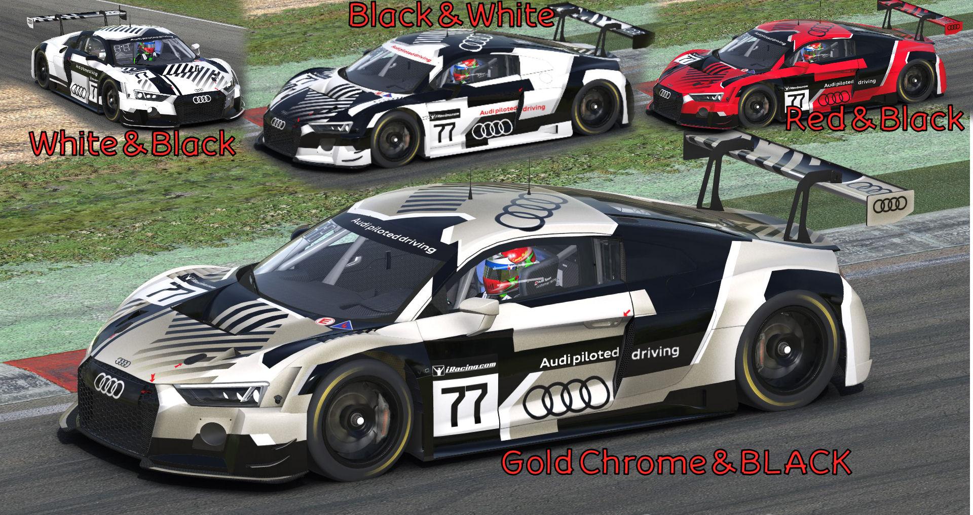 Preview of Audi Assisted Driving Audi R8 LMS GT3 Red version by Carl Heighes
