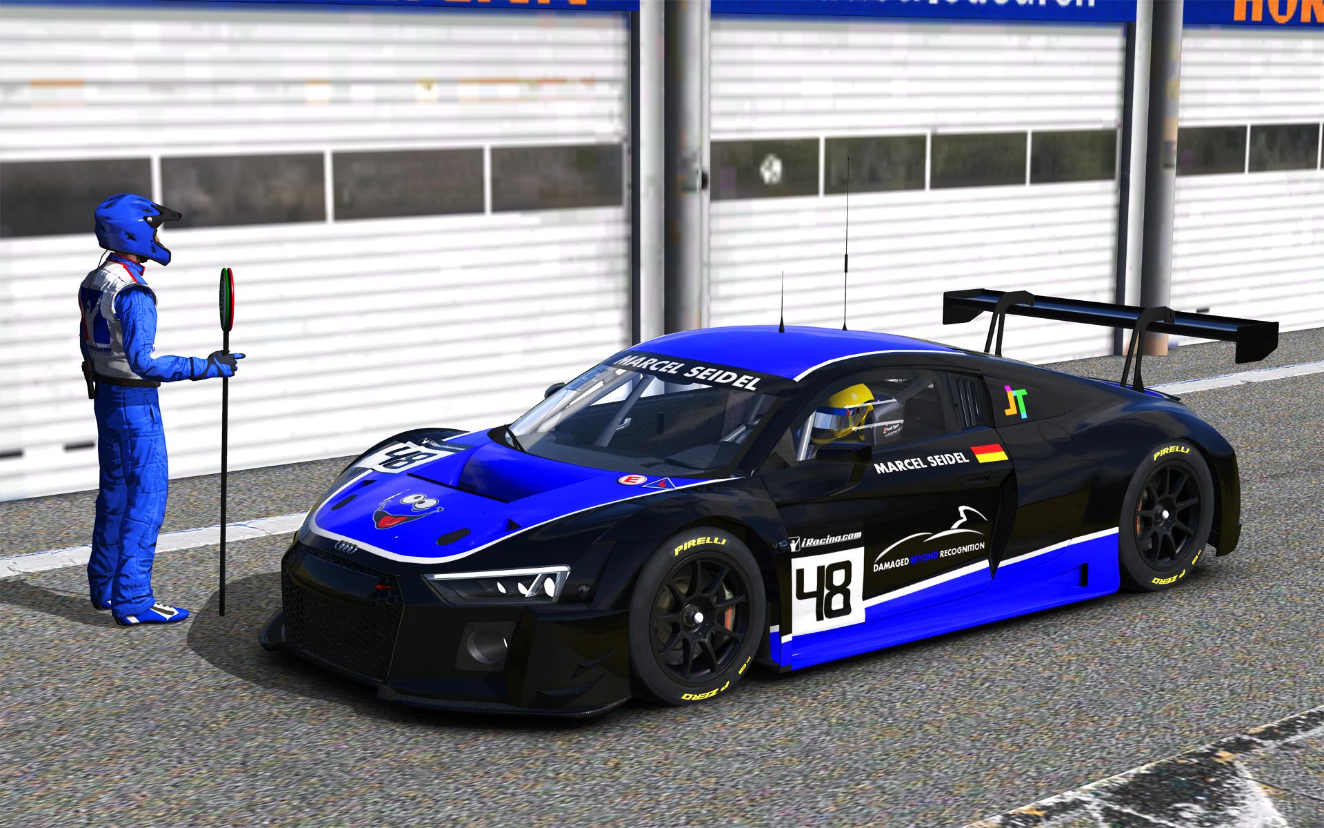 Preview of Damaged Beyond Recognition | #356 Marcel Seidel | Blancpain Endurance Series by Henrik Tobias Bergmann
