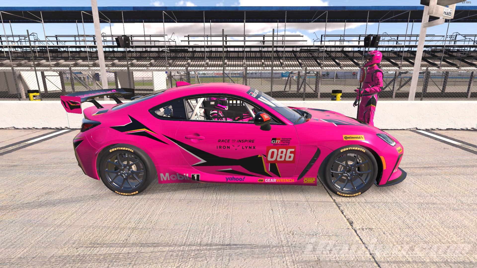 Preview of Iron Dames - Toyota GR86 by Seb Kunze