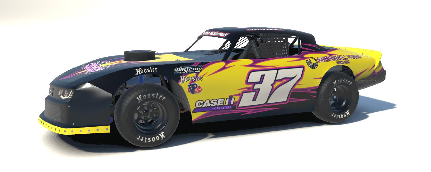 Allan McDonnell Dirt Street Stock by Josh Whiteman Trading Paints