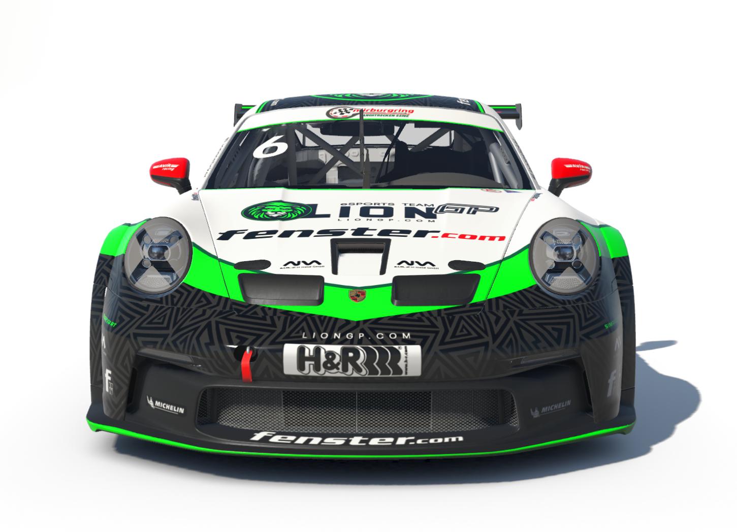 Preview of Porsche CUP 992 - LionGP-fenster.com - DNLS 2023 by Dennis F.