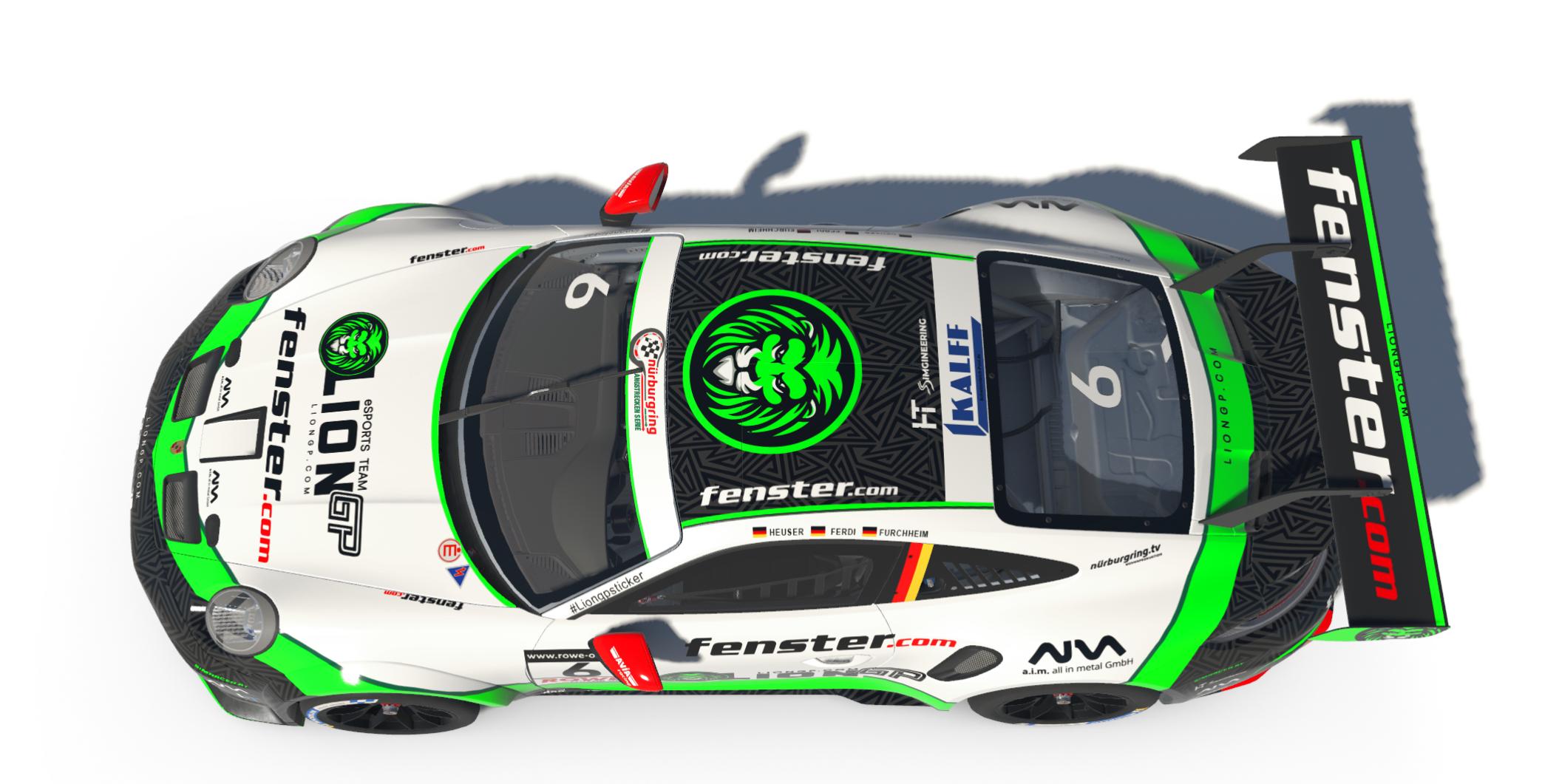 Preview of Porsche CUP 992 - LionGP-fenster.com - DNLS 2023 by Dennis F.