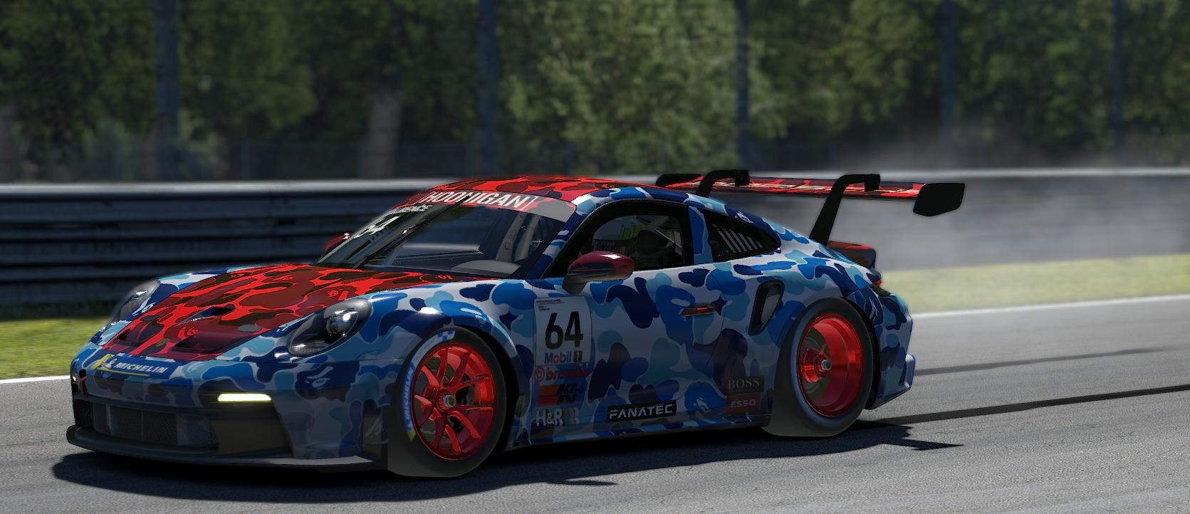 Preview of Porsche 911 GT3 (922) "Bape" Inspired by Gage Laurence